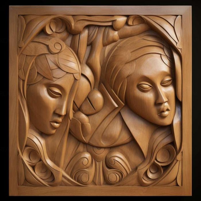 نموذج ثلاثي الأبعاد لآلة CNC 3D Art 